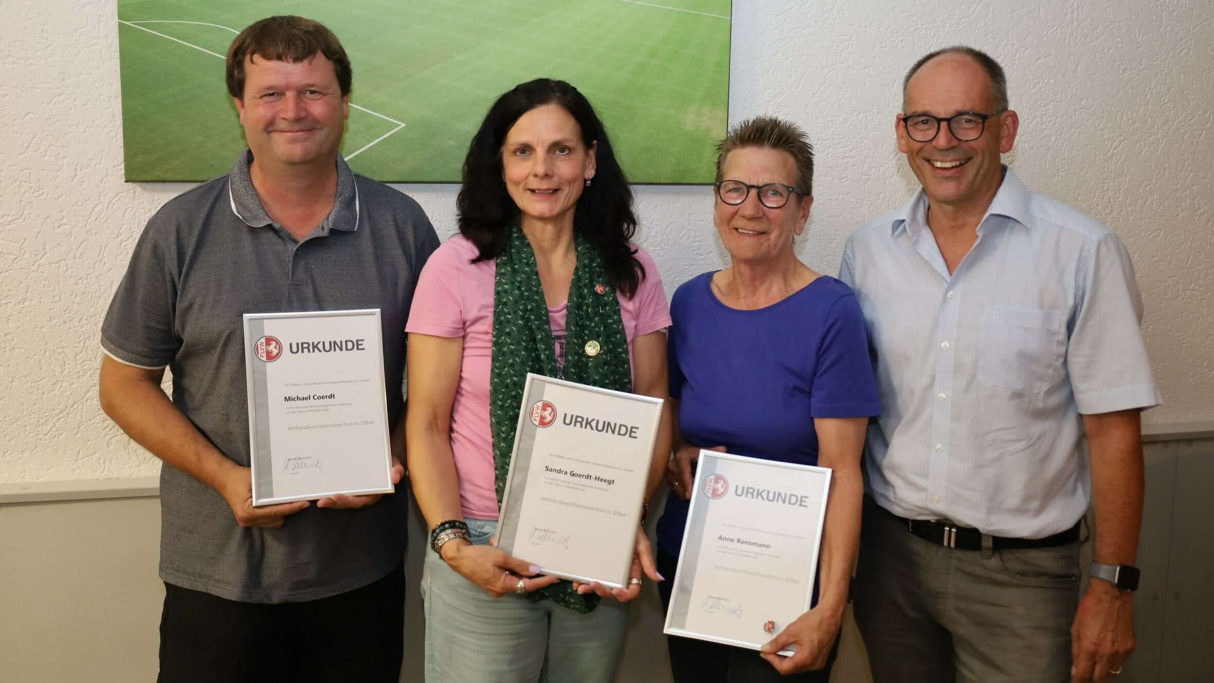 Ehrungen beim SV Welver
