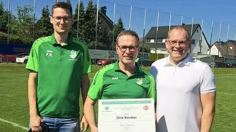 Dirk Rünker im DFB Club 100