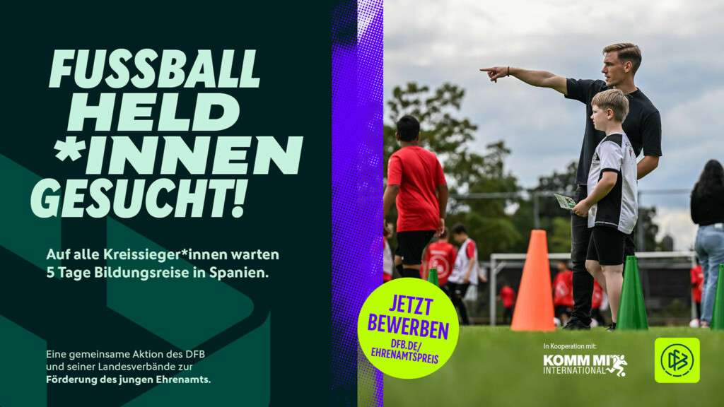 Fu&szlig;ballheld*innen gesucht &ndash; wem wollt ihr Danke sagen?